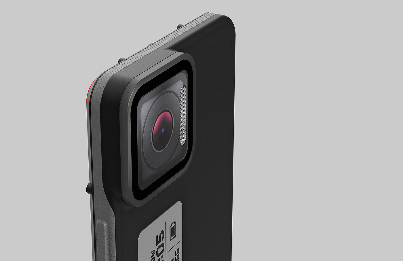 black，Mobile phone design，Gopro Phone，