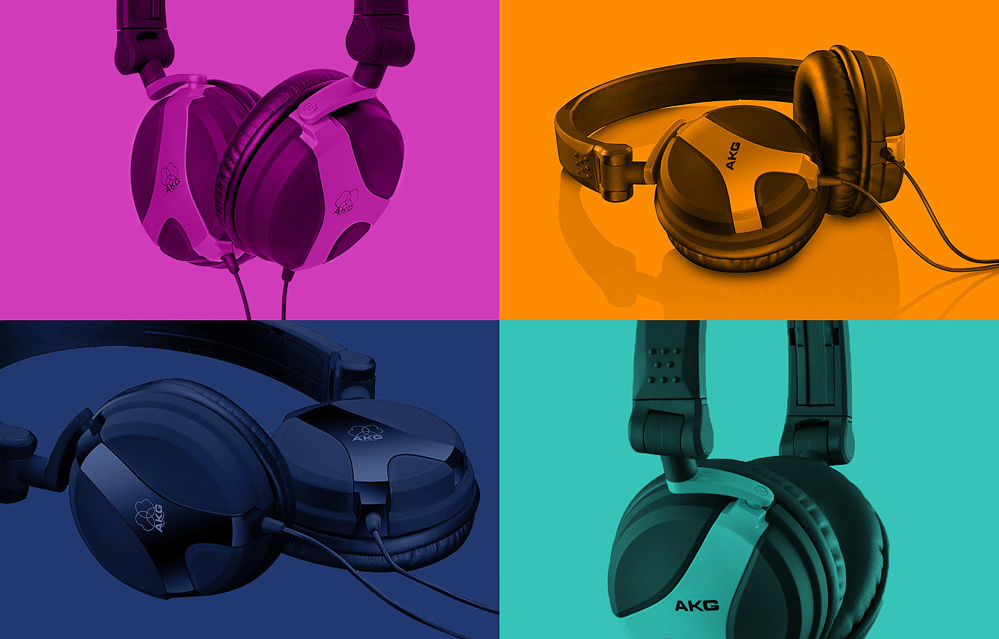 Design，DJ headset，headset，AKG - K81，