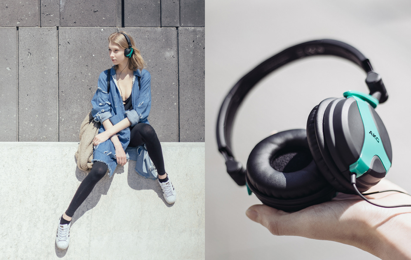 Design，DJ headset，headset，AKG - K81，