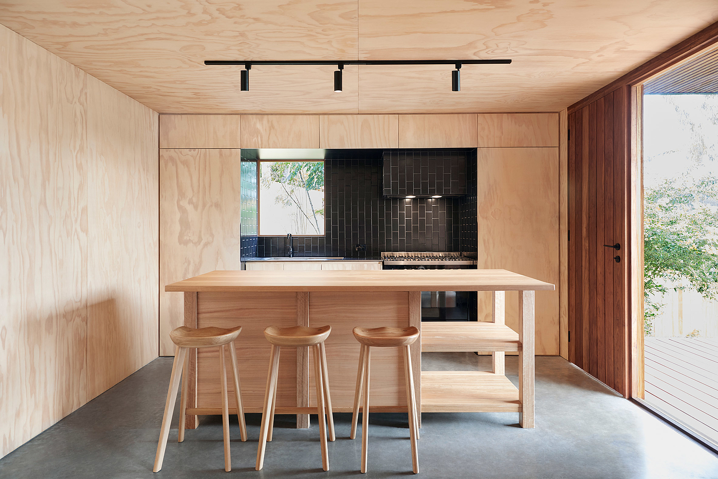 OCM House，Architectural design，black，