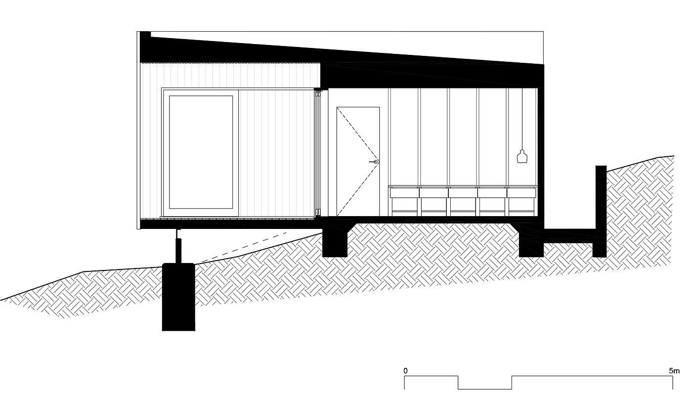 OCM House，建筑设计，黑色，