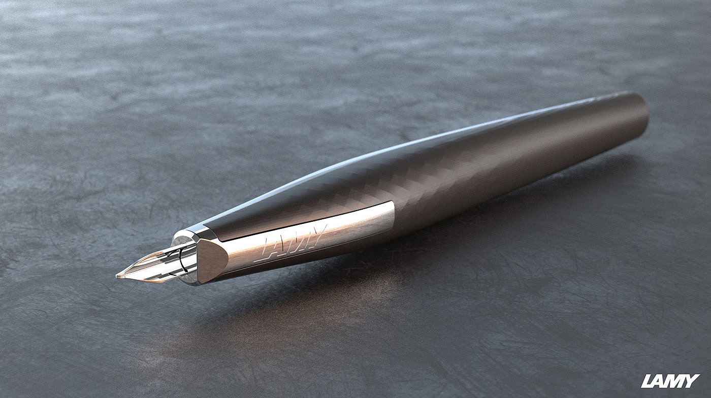 Mechanics，Design，LAMY Slide，Concept pen，