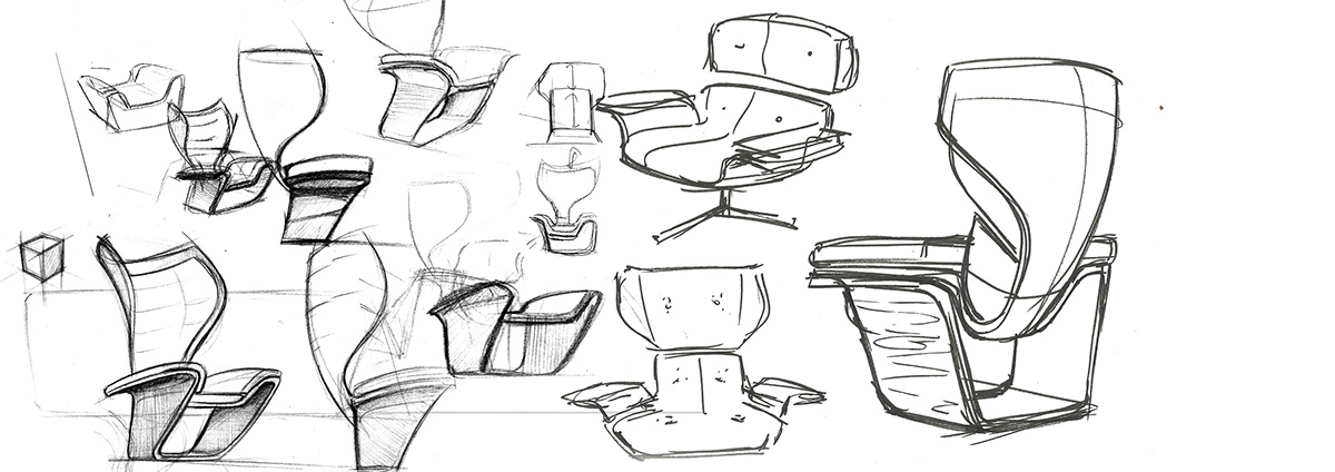 Car，Seat design，concept，wide，