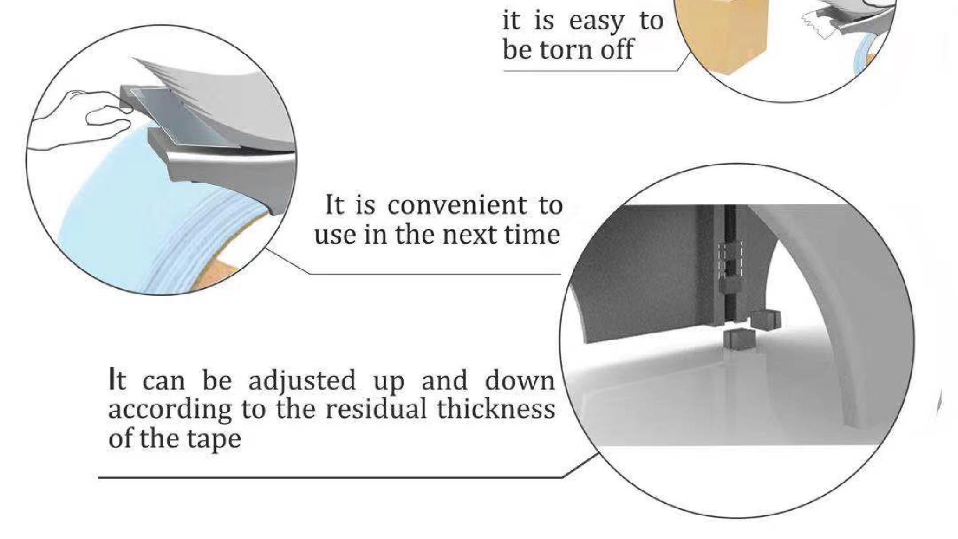 Tape cutting，convenient，Small products，