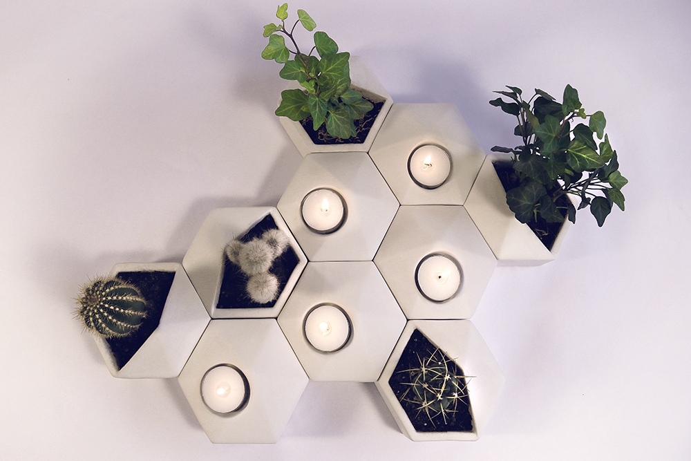 Home Furnishing，Ornaments，Candlestick，Flowerpot，Simplicity，