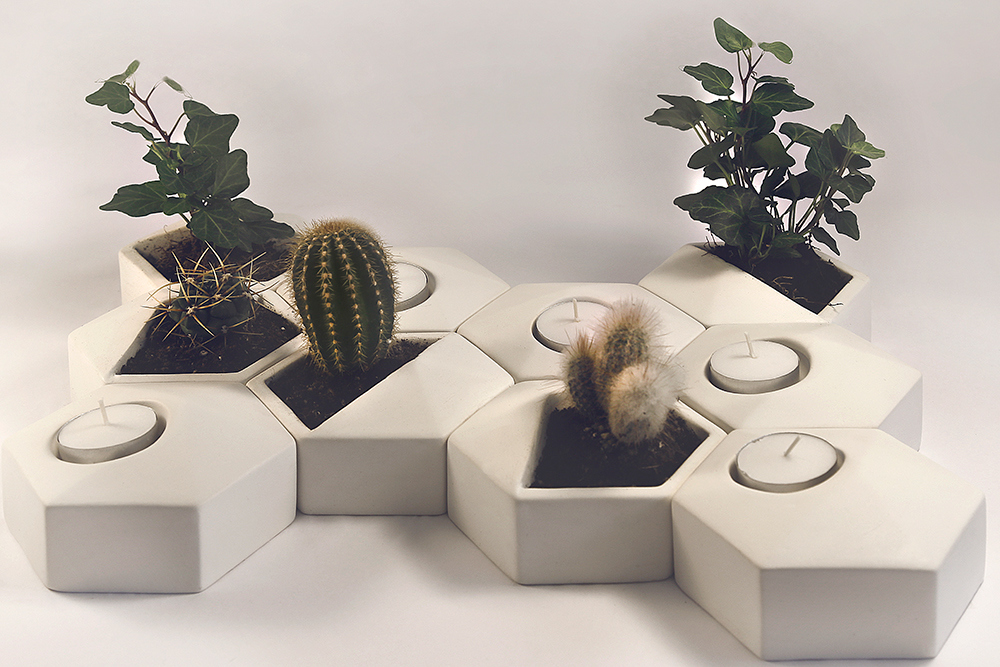 Home Furnishing，Ornaments，Candlestick，Flowerpot，Simplicity，