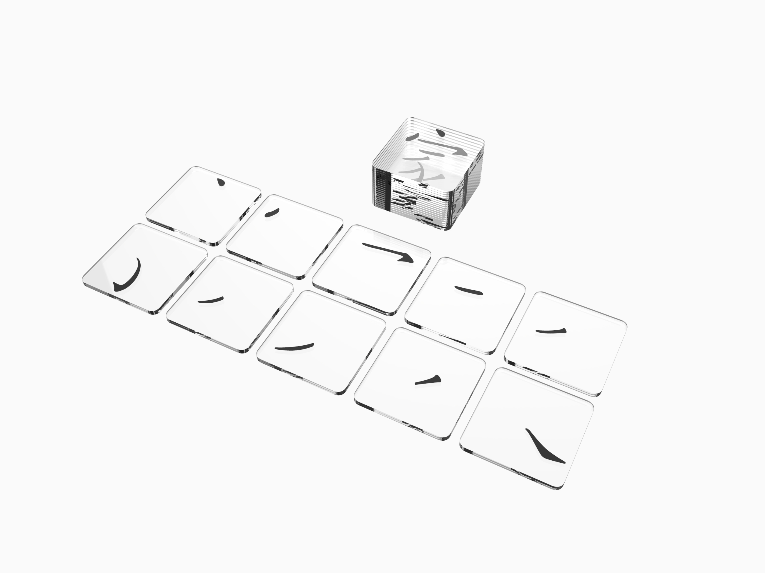 Coaster，chinese characters，Cultural creation，articles for daily use，original，