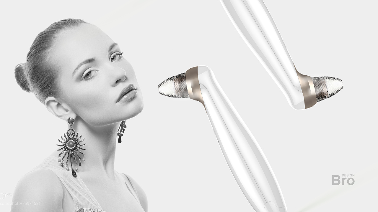 Female facial beauty instrument，face care，Blackhead instrument，