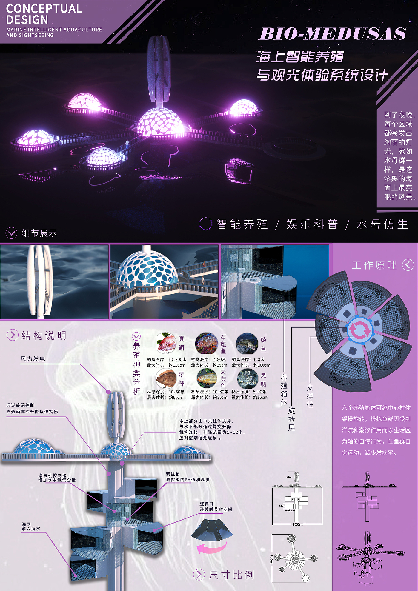 Bionics Design ，system design，Landscape design，breed，ocean，conceptual design，