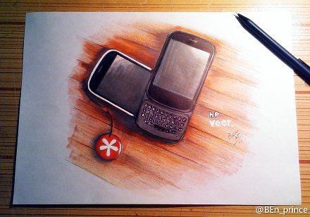 Electronics，Hand drawn，Colored lead，