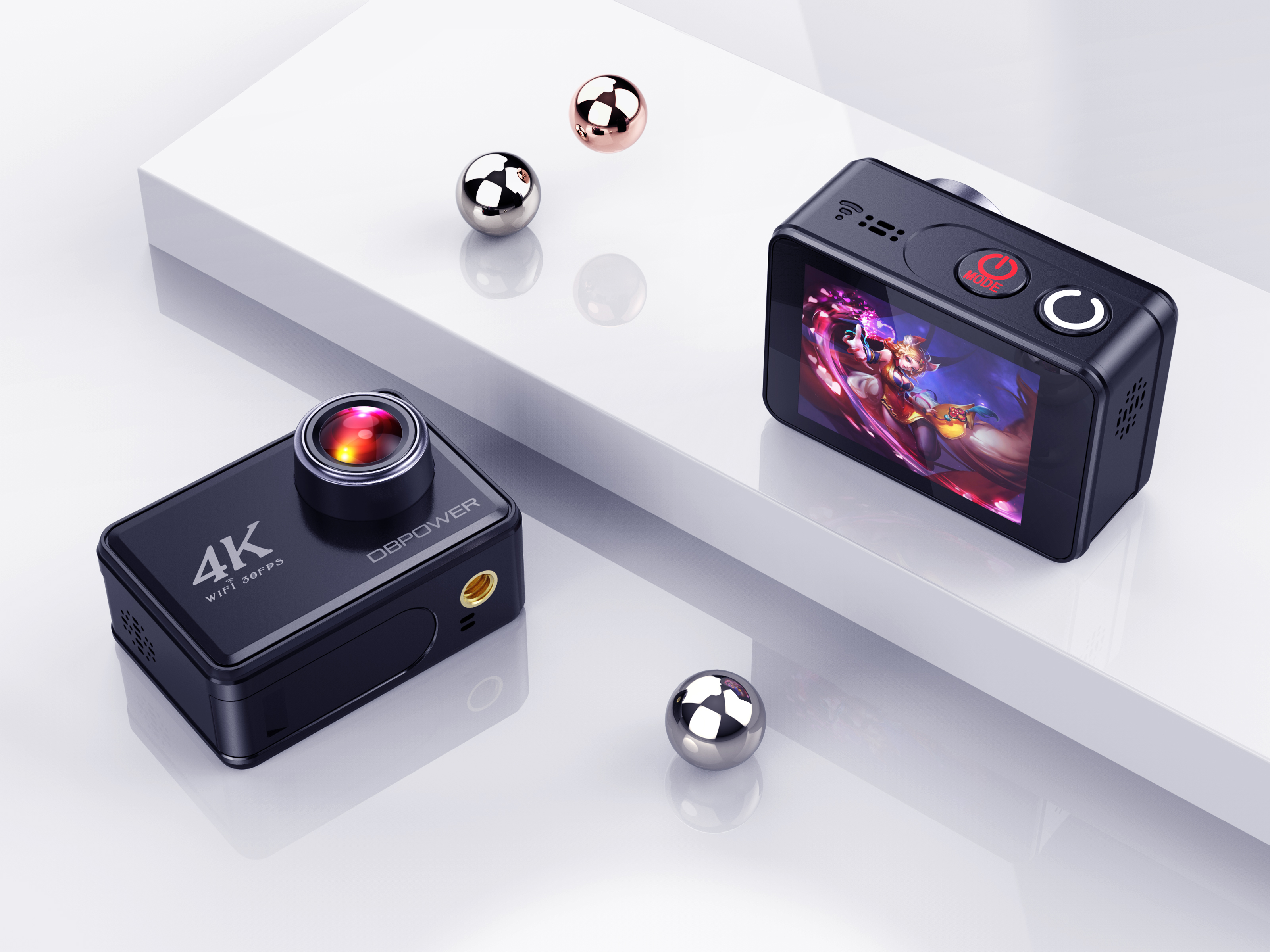 product design，Amazon，electronic product，Product rendering，tachograph，