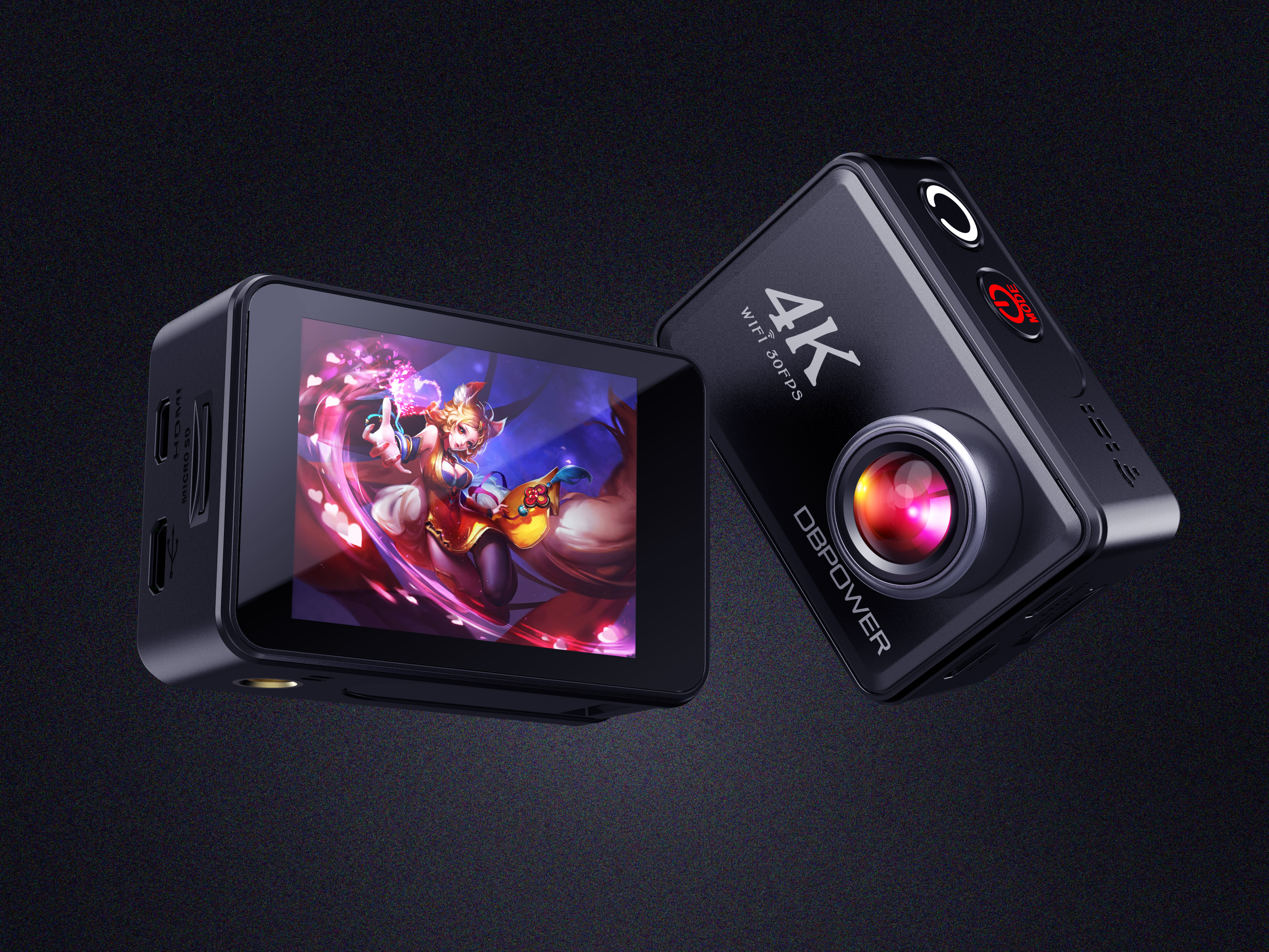 product design，Amazon，electronic product，Product rendering，tachograph，