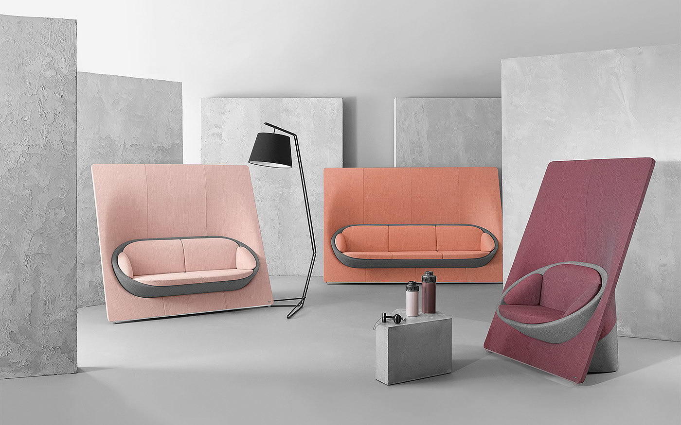 Sound insulation board，chair，Island，