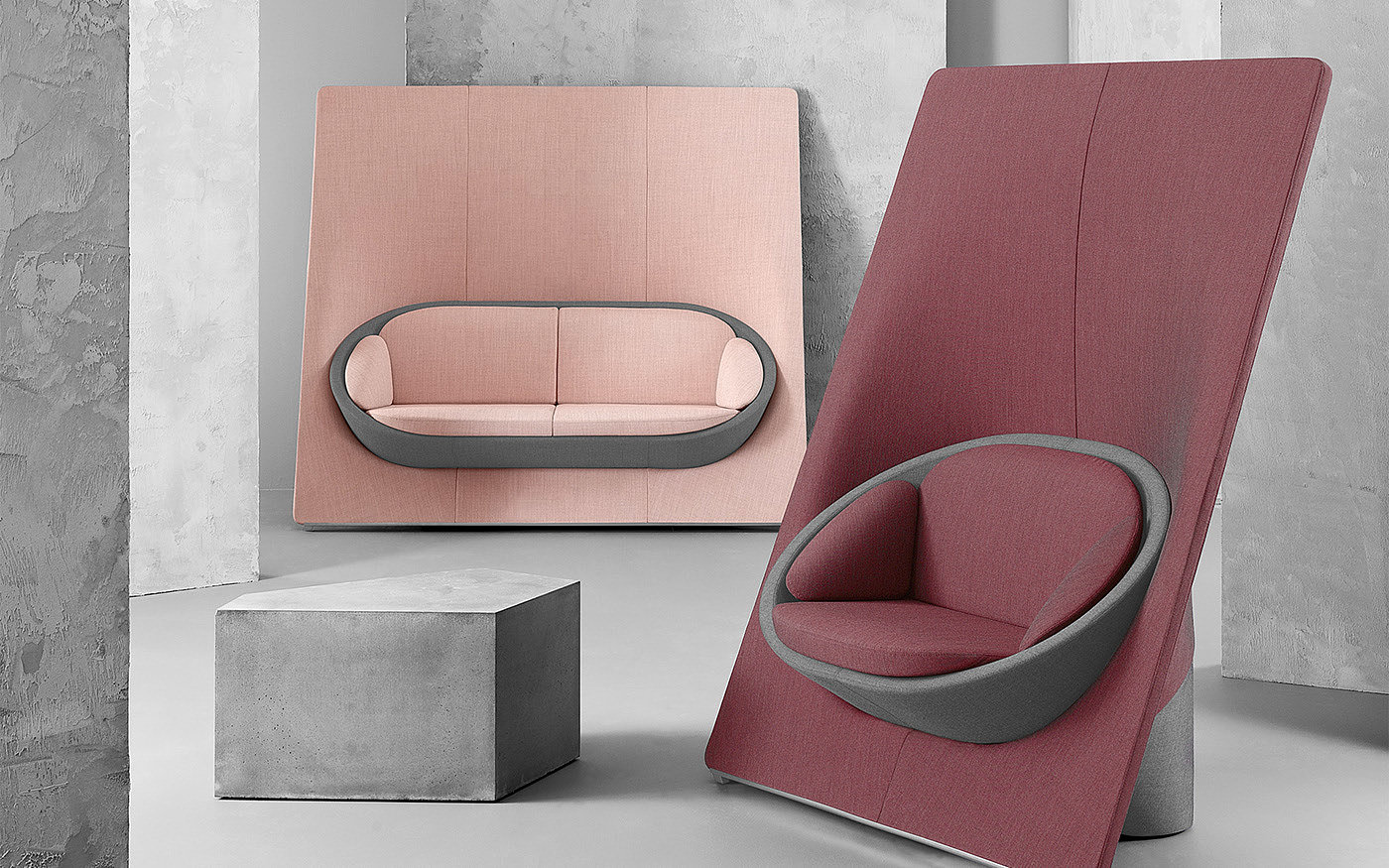 Sound insulation board，chair，Island，