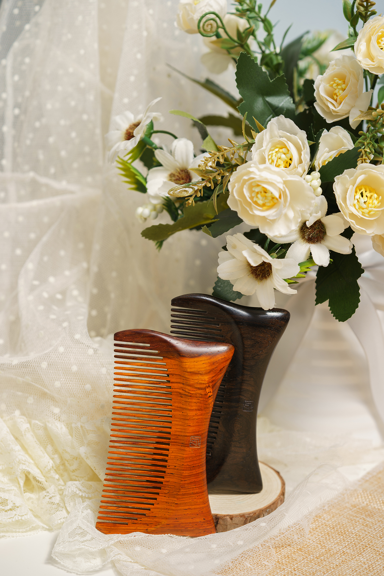 Cultural creation，original，Pet meow comb，Craftsmanship，Mahogany，comb，New Chinese style，National style，