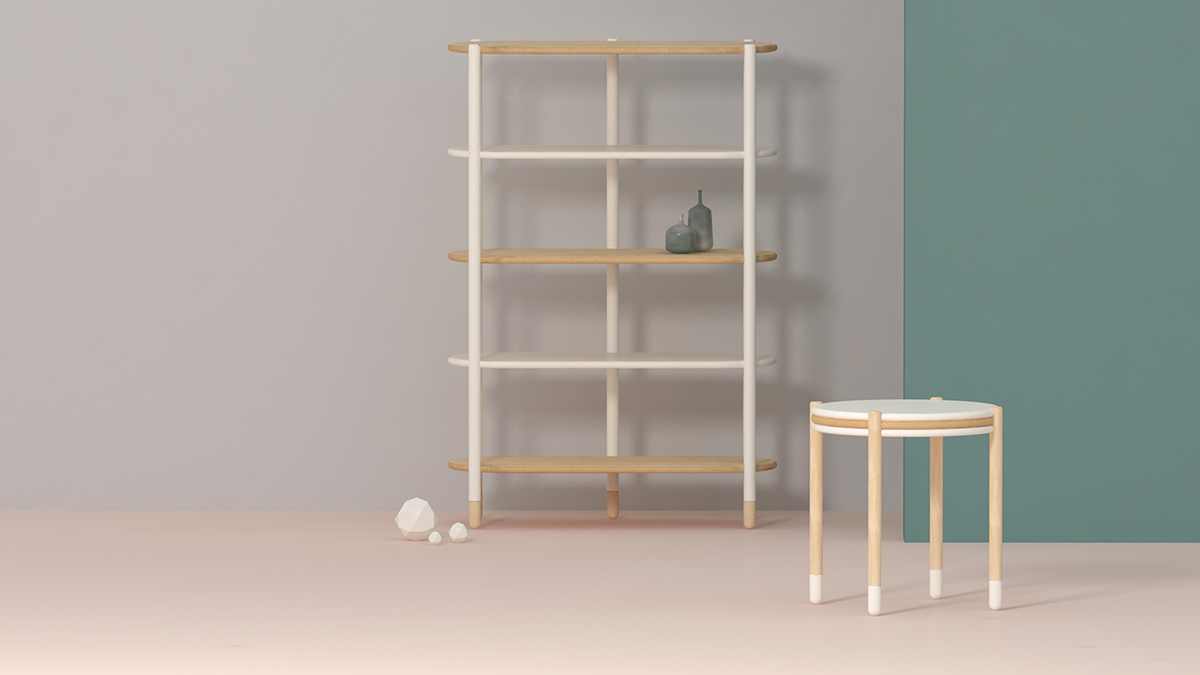 macaroni，Coffee table，chair，Flower rack，removable，