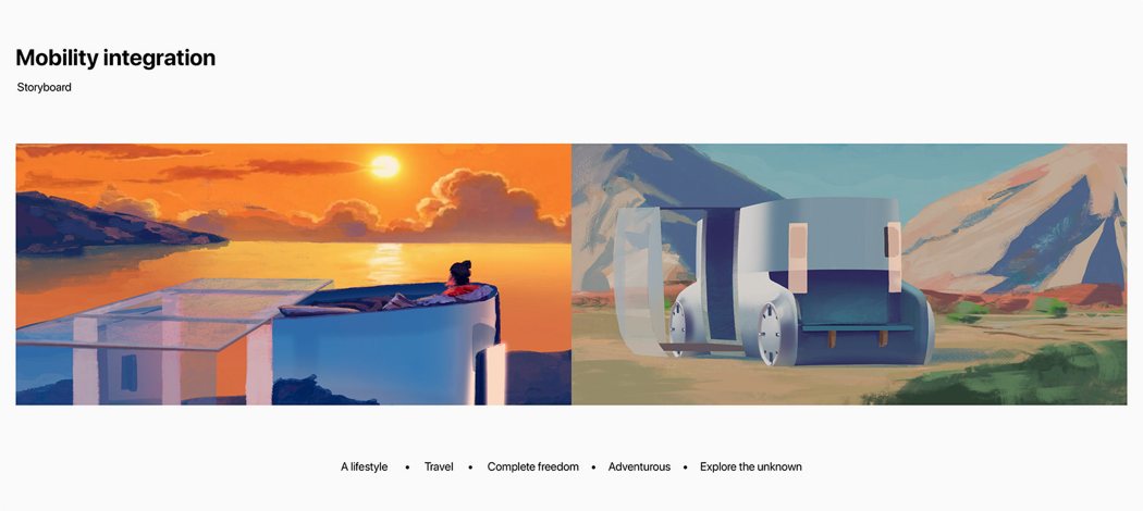 porch，Dormant bin，Means of transport，Campervan，vehicle，