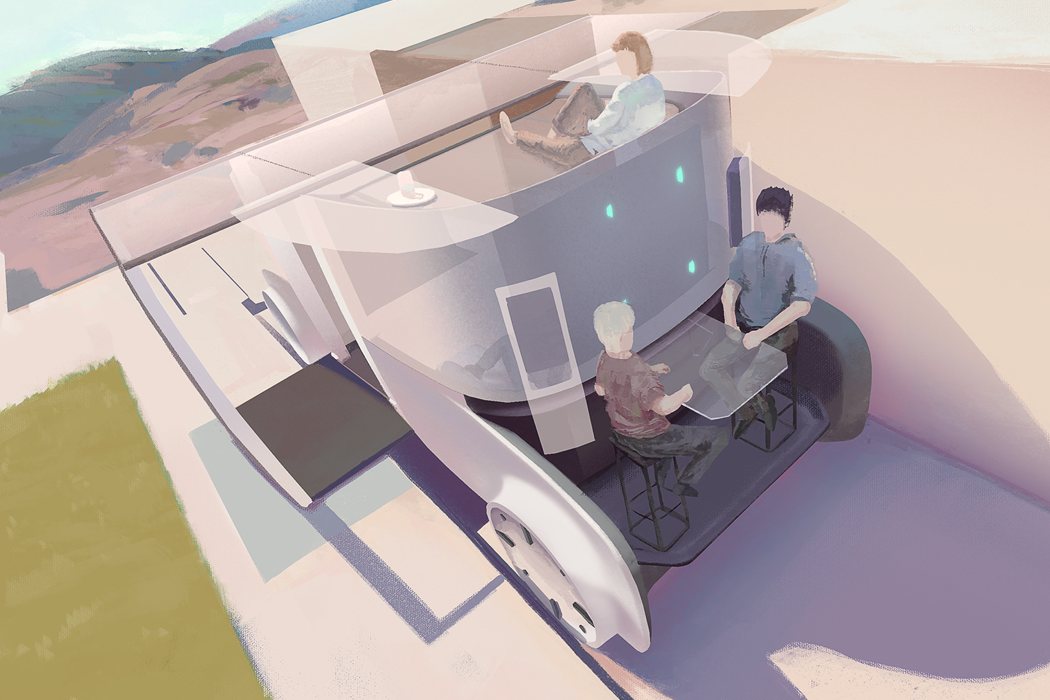 porch，Dormant bin，Means of transport，Campervan，vehicle，