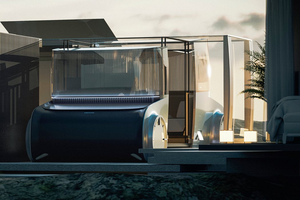 porch，Dormant bin，Means of transport，Campervan，vehicle，