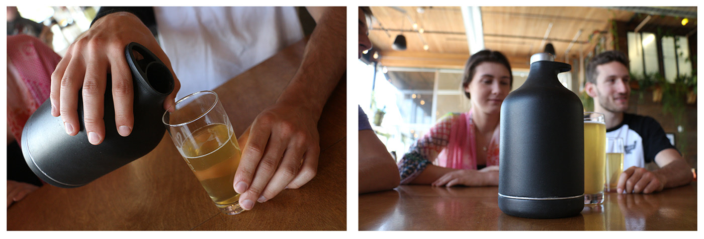 sense of modernity，product design，container，beer mug，