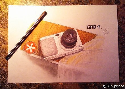 Electronics，Hand drawn，Colored lead，
