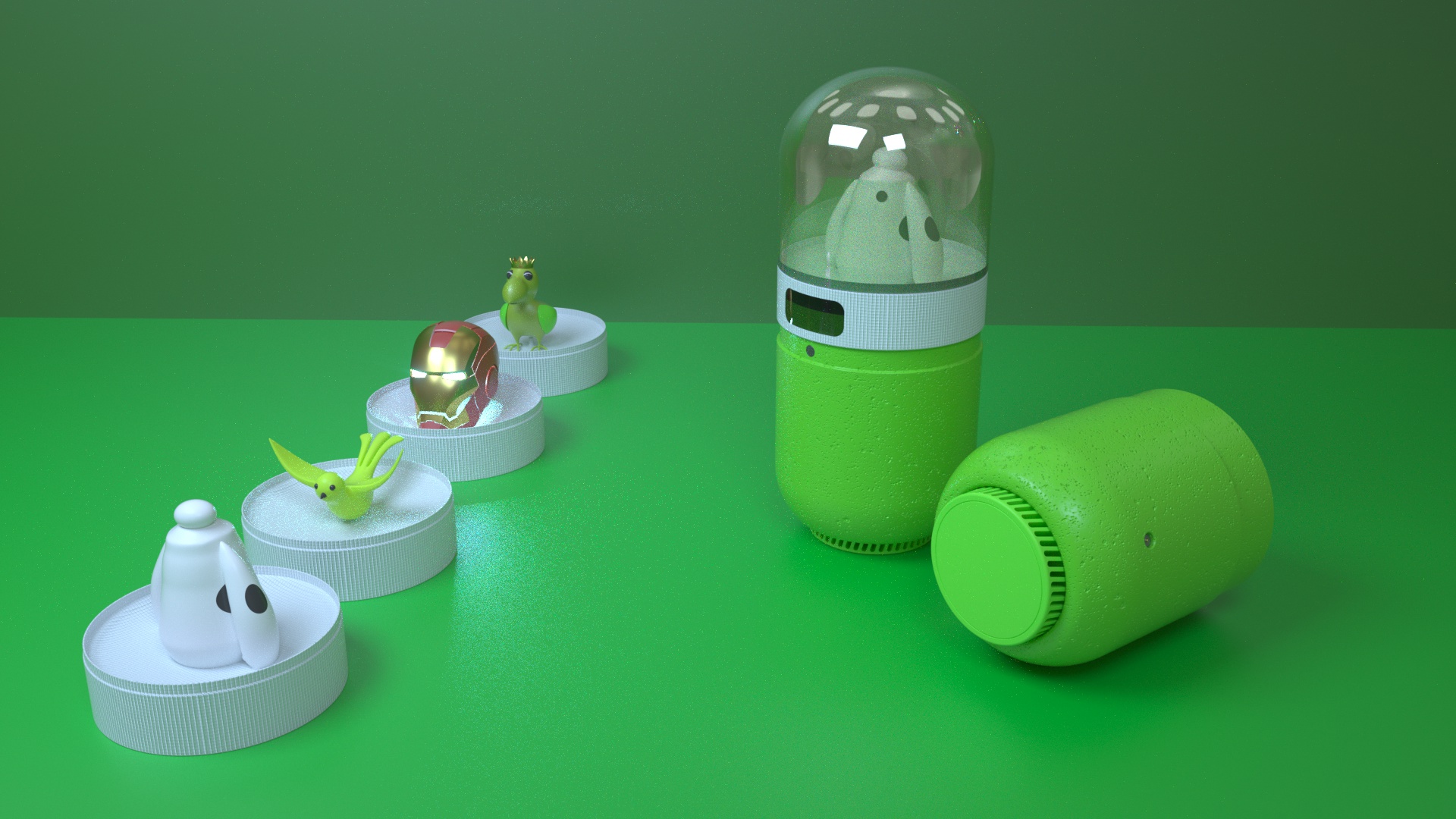 Infant products，product design，Render，Toys，capsule，lovely，Mellow，