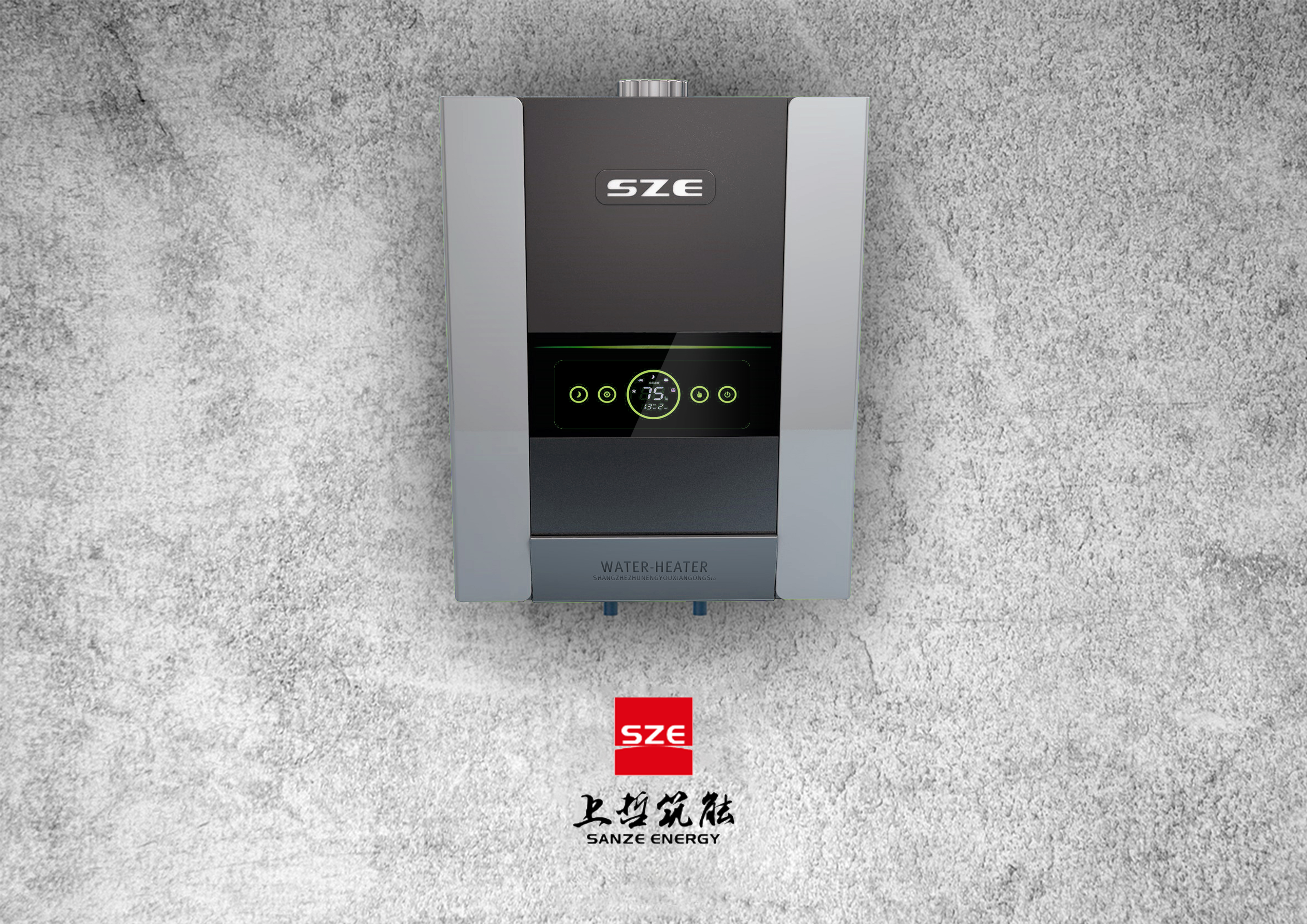 heater，Gas water heater，Bathroom design，High end products，Kitchen bathroom，