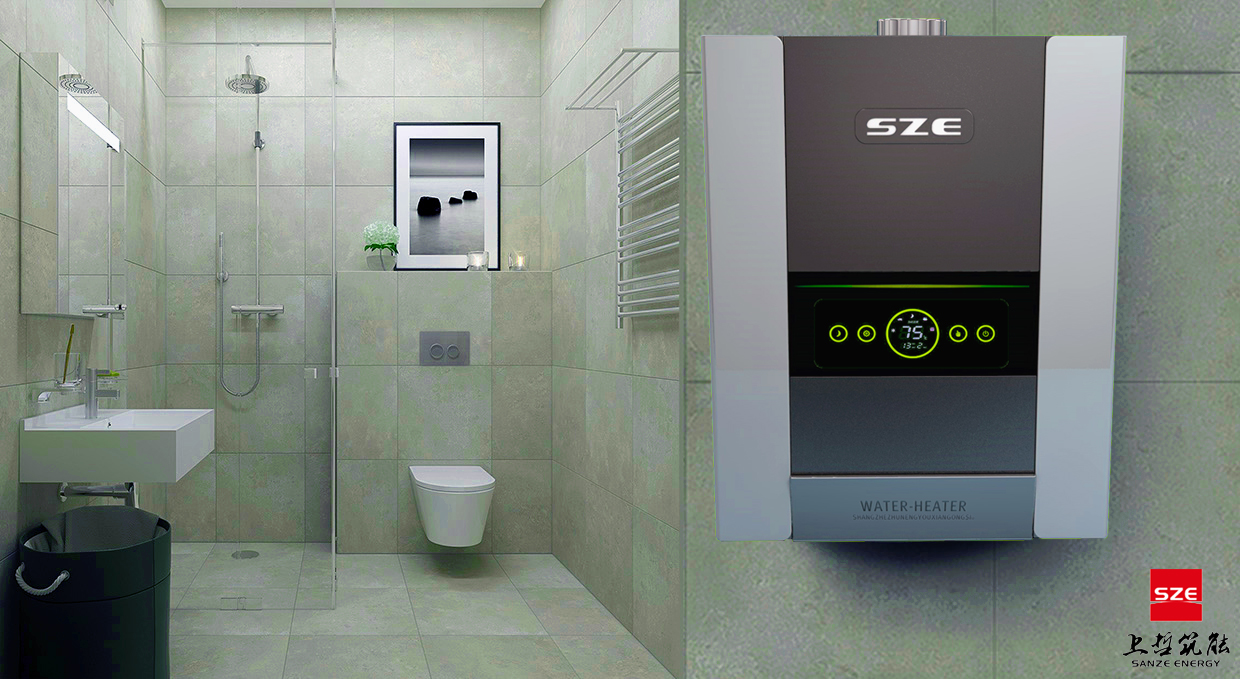 heater，Gas water heater，Bathroom design，High end products，Kitchen bathroom，