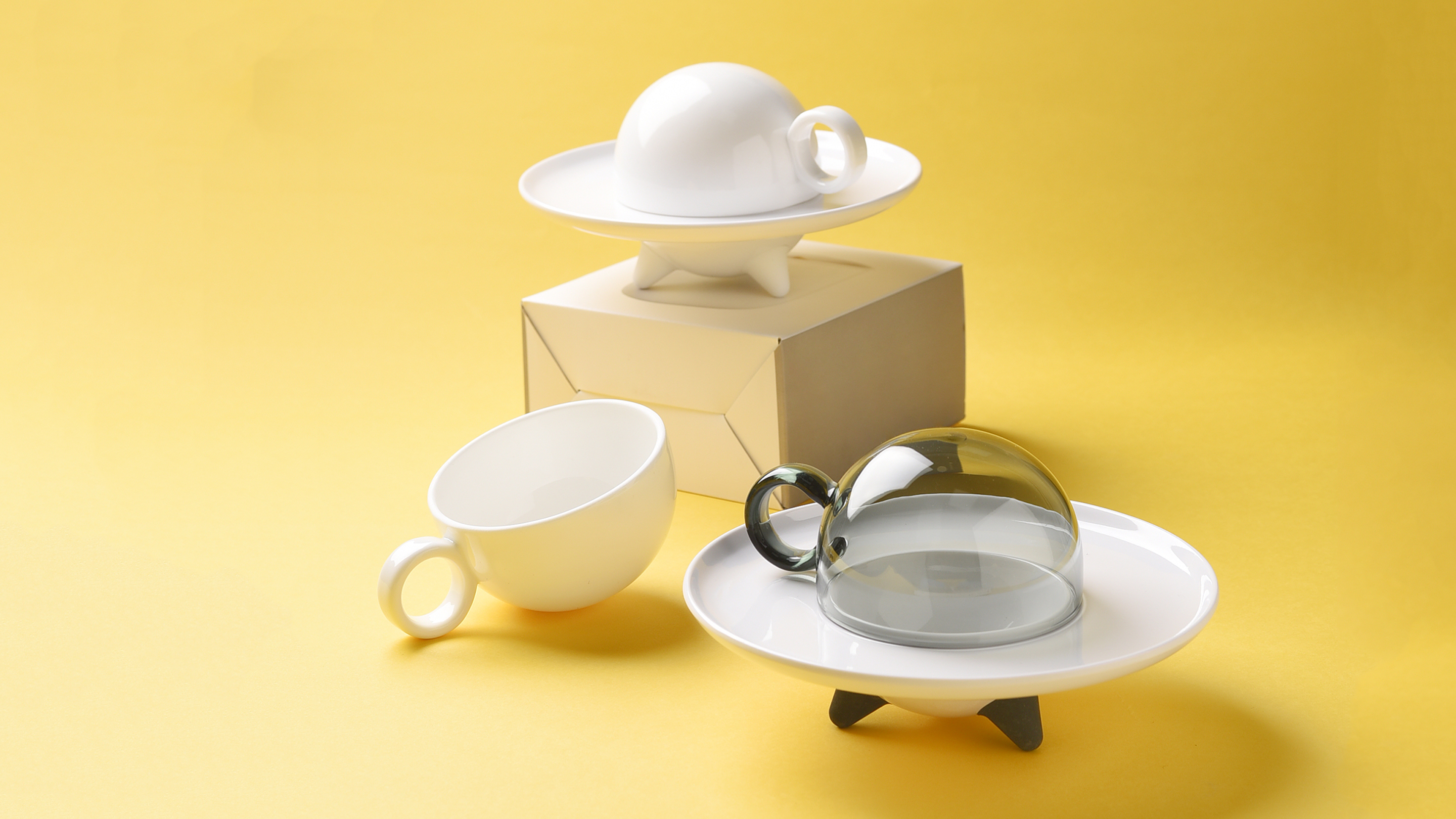 tea set，Coffee，Space，space flight，Wandering the earth，ufo，ball，