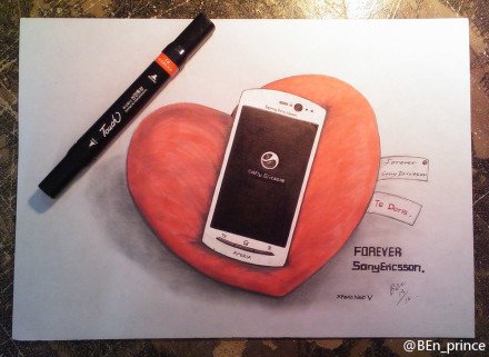 Electronics，Hand drawn，Colored lead，