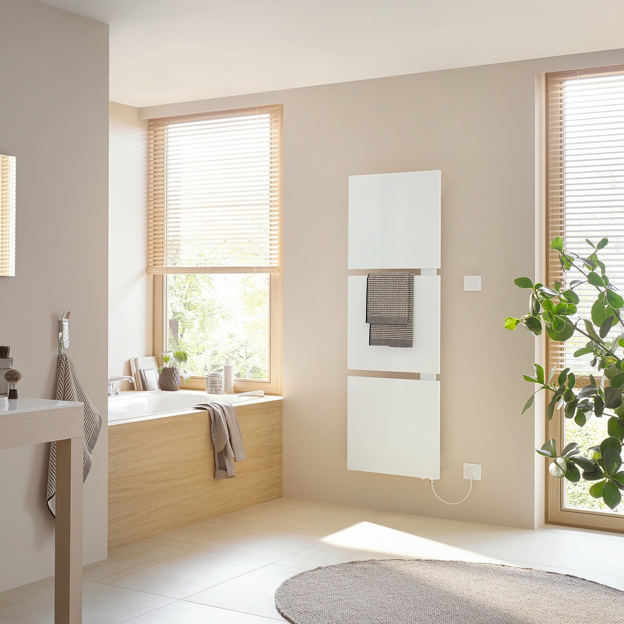 2019 red dot product design award，reddot，Elveo，bathroom，radiator，Towel rack，