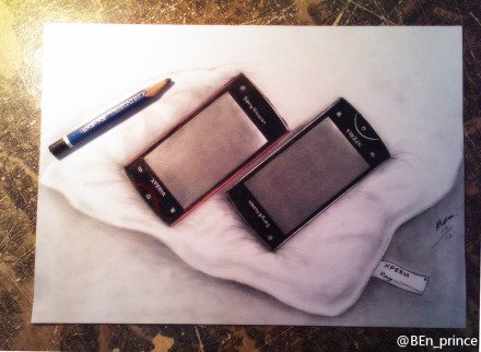 Electronics，Hand drawn，Colored lead，