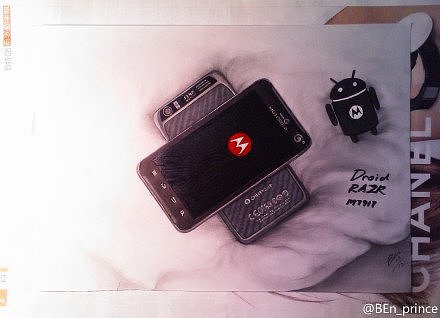 Electronics，Hand drawn，Colored lead，