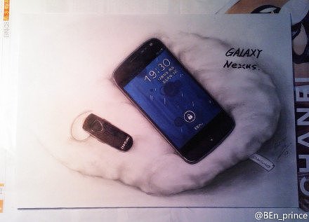Electronics，Hand drawn，Colored lead，