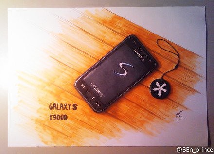 Electronics，Hand drawn，Colored lead，