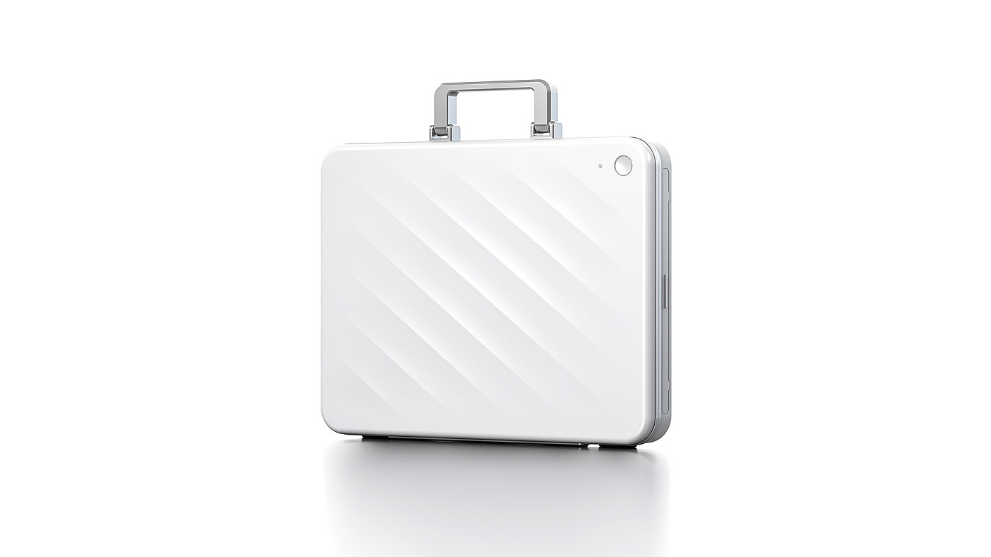 white，Smart briefcase，Smart Business Case，