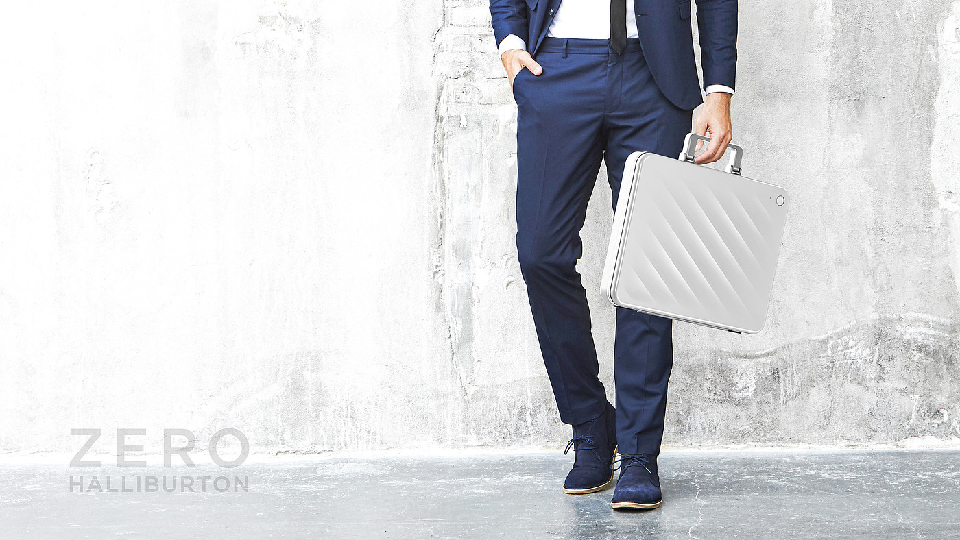 white，Smart briefcase，Smart Business Case，