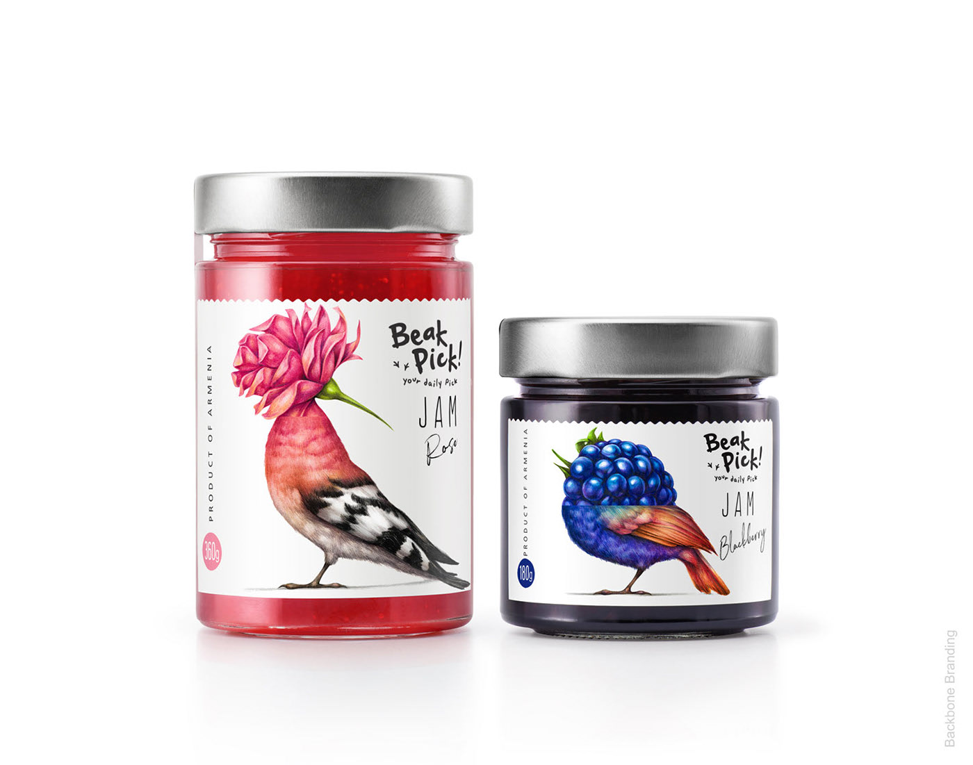 Beak Pick，food，packing design，