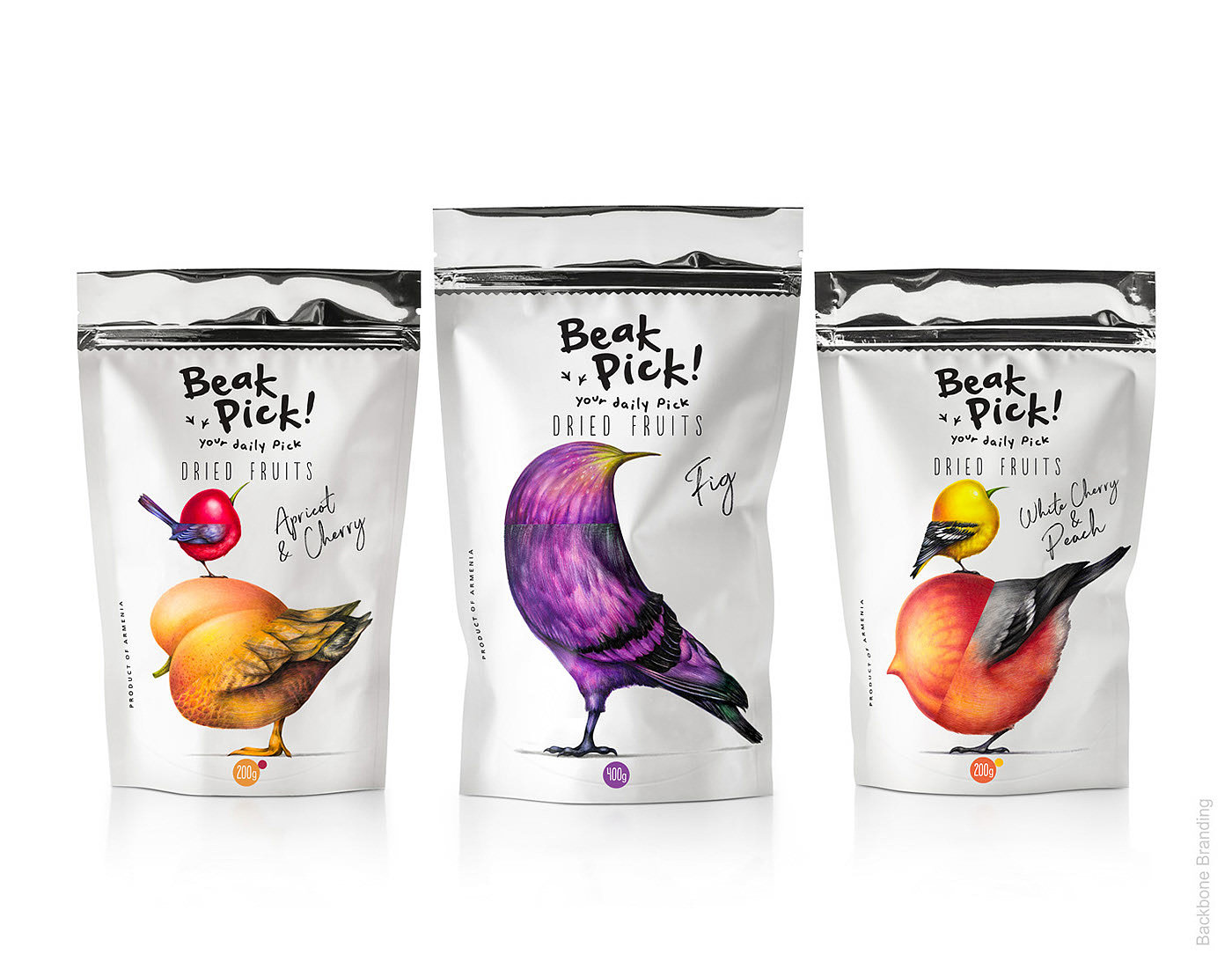 Beak Pick，food，packing design，