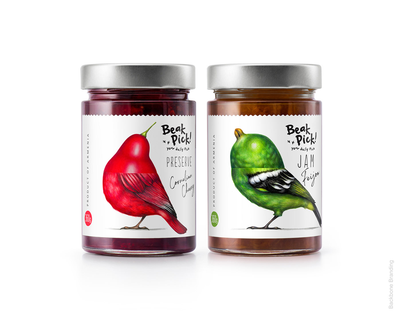 Beak Pick，food，packing design，