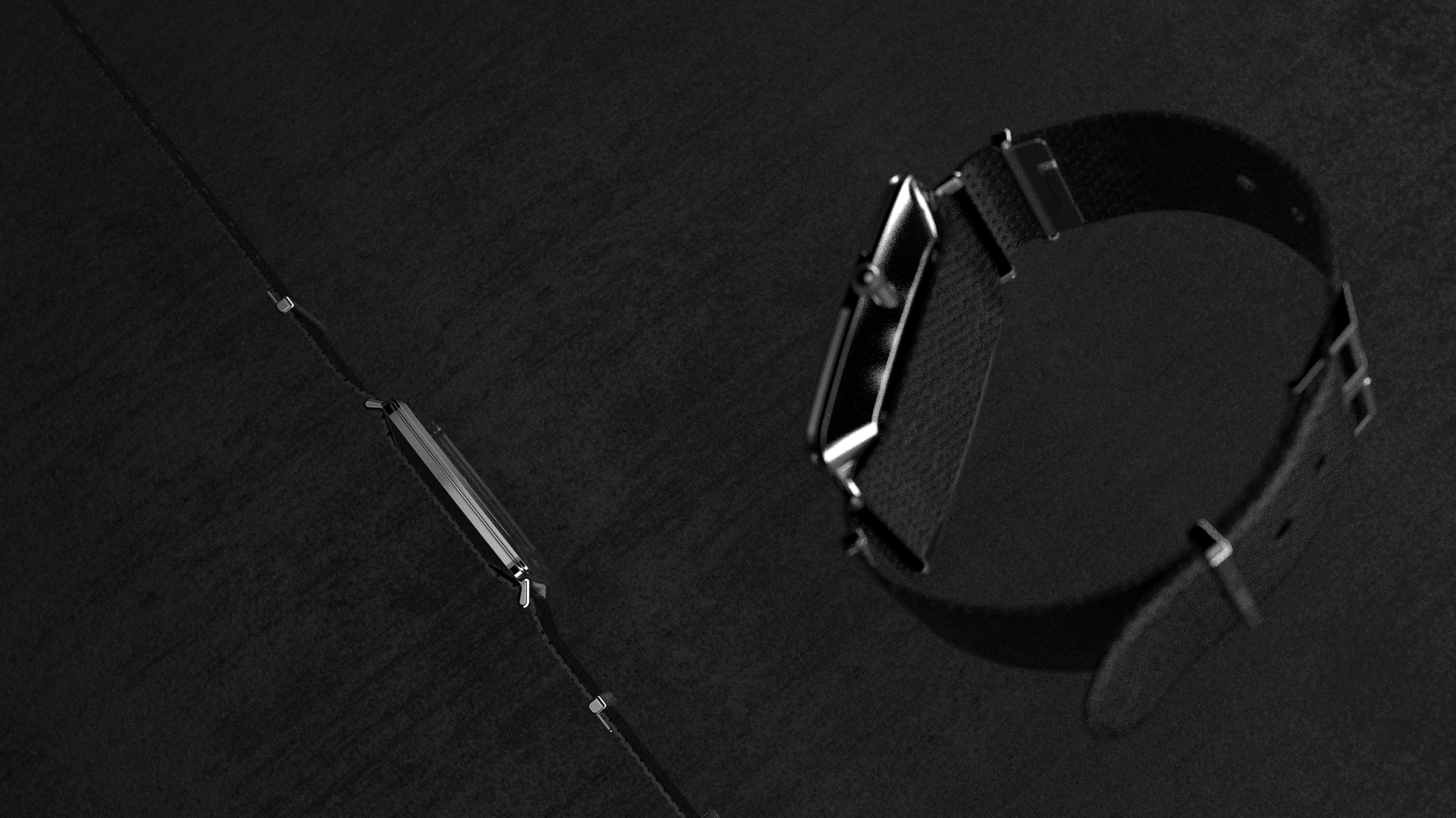 black，Wrist watch，BREW WATCH，