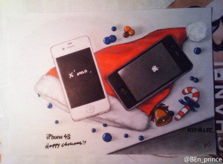 Electronics，Hand drawn，Colored lead，