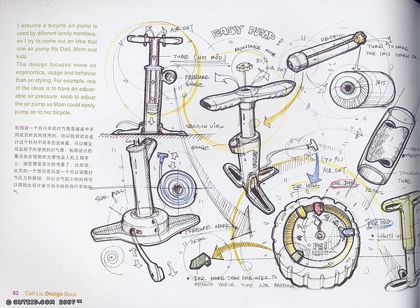 Hand drawn，book，Colored lead，marker pen，