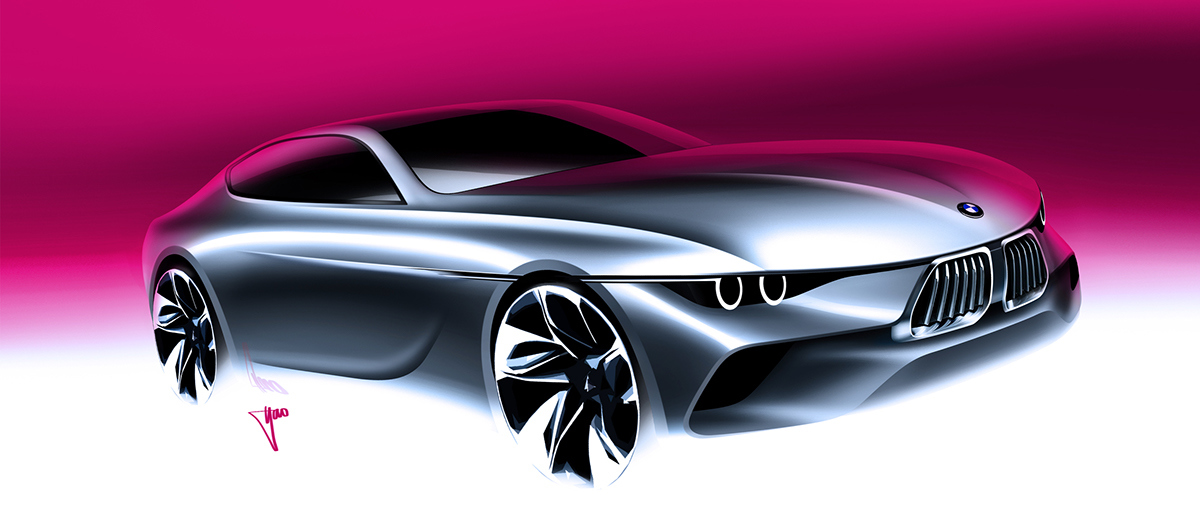 Automatic design，Hand drawn，Render，product design，industrial design，