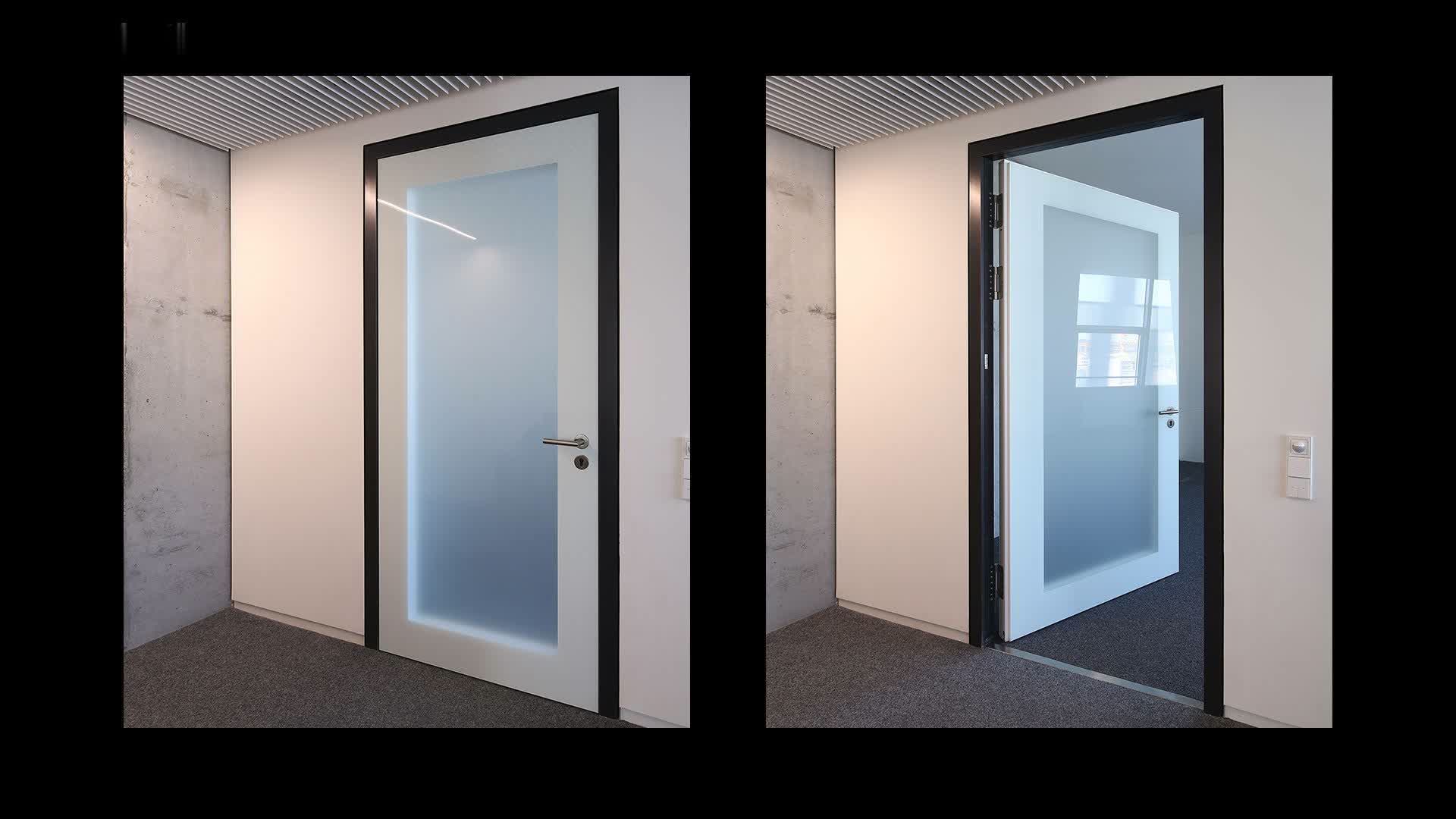 reddot，2019 red dot product design award，planoglas ultra，Interior doors，seamless，