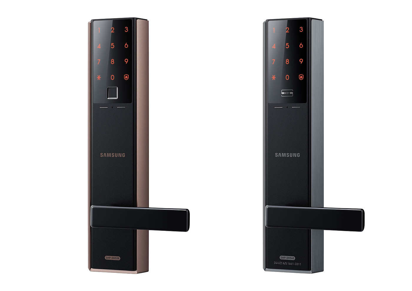 fingerprint，samsungsds，SHP-DH540，SHP-DH538，2019 red dot product design award，reddot，Door lock，intelligence，