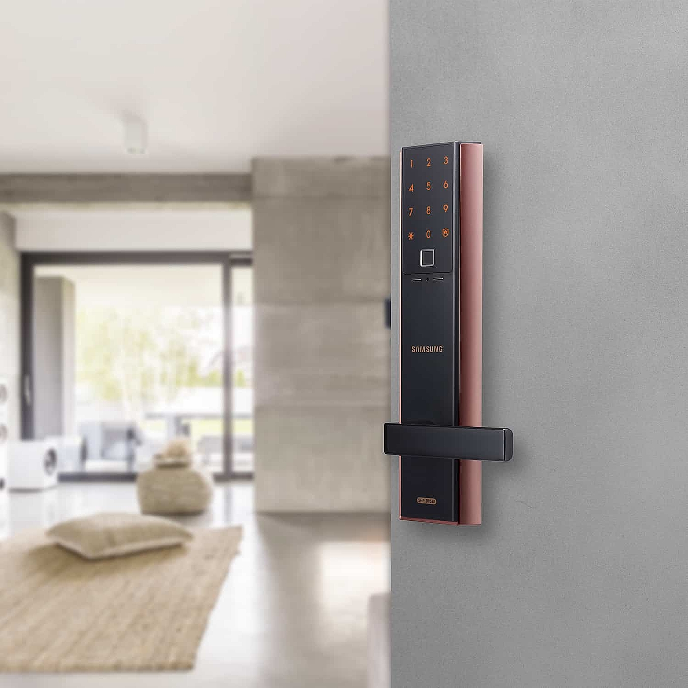 fingerprint，samsungsds，SHP-DH540，SHP-DH538，2019 red dot product design award，reddot，Door lock，intelligence，