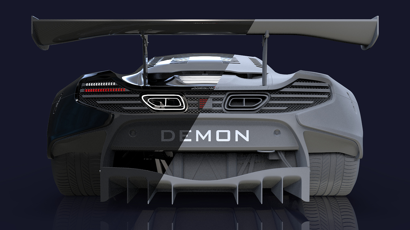 structure，automative lighting，Render，modeling，automobile，