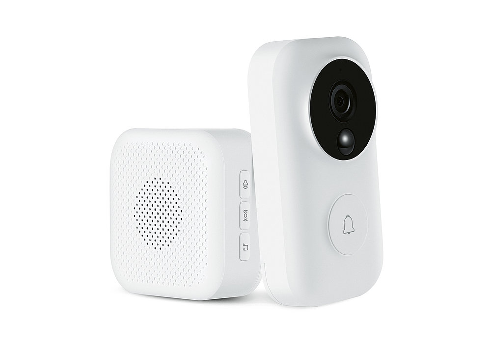 app，Dling，doorbell，intelligence，white，reddot，2019 red dot product design award，