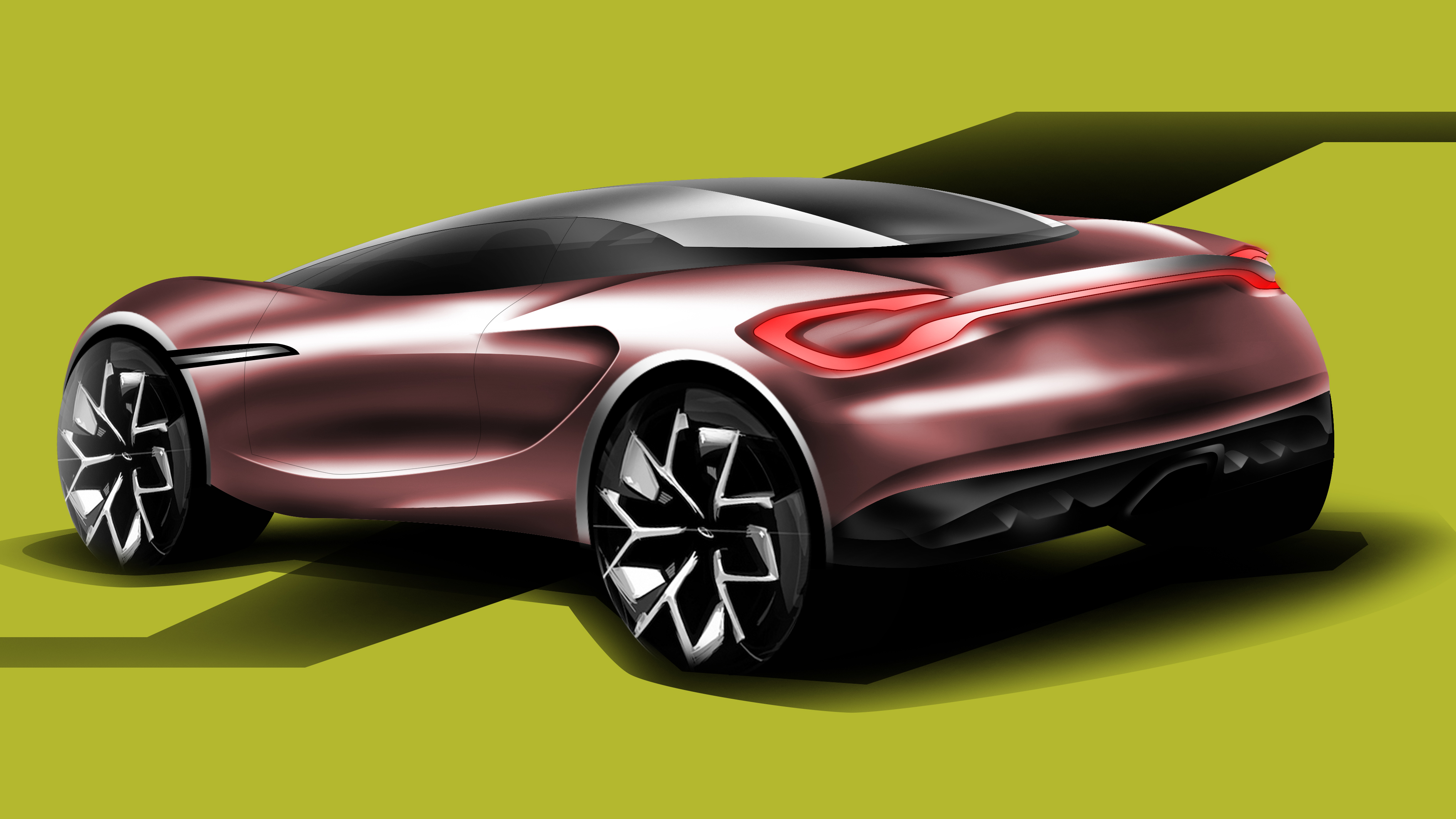 Car 2d rendering，